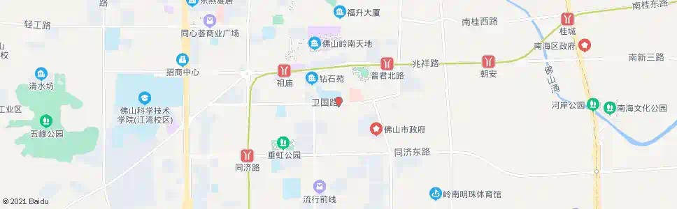佛山祥如员工服务中心_公交站地图_佛山公交_妙搜公交查询2025