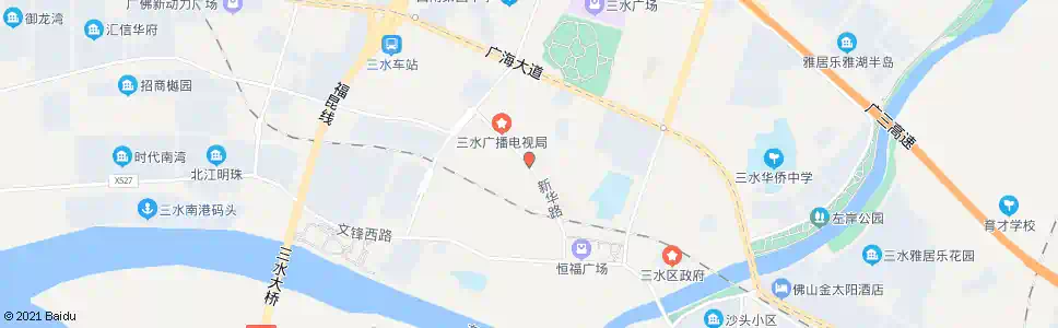佛山中旅社_公交站地图_佛山公交_妙搜公交查询2025