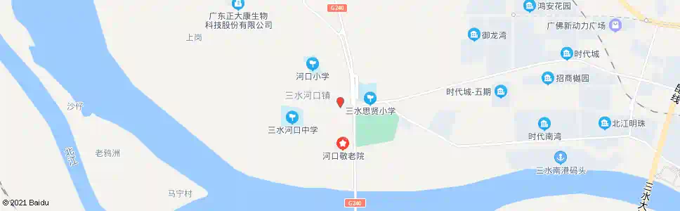 佛山河口邮局_公交站地图_佛山公交_妙搜公交查询2025