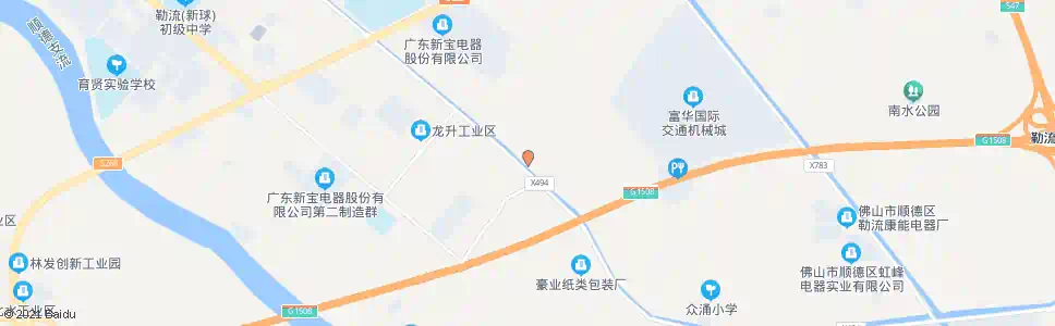 佛山新联路_公交站地图_佛山公交_妙搜公交查询2025