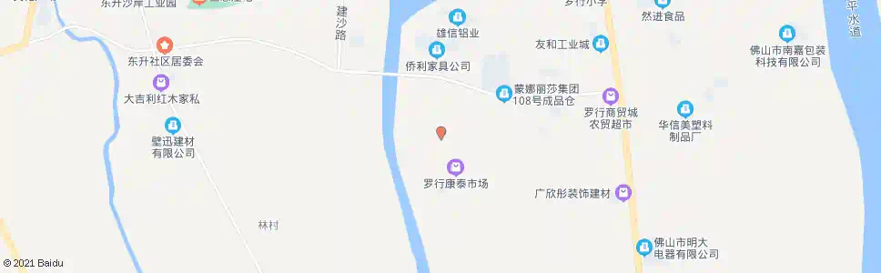 佛山罗行圩_公交站地图_佛山公交_妙搜公交查询2025