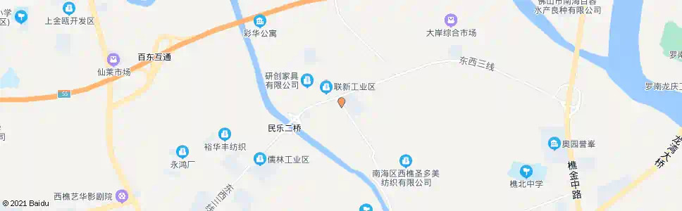 佛山新队_公交站地图_佛山公交_妙搜公交查询2025