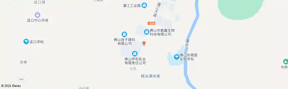 佛山南山工业园_公交站地图_佛山公交_妙搜公交查询2025