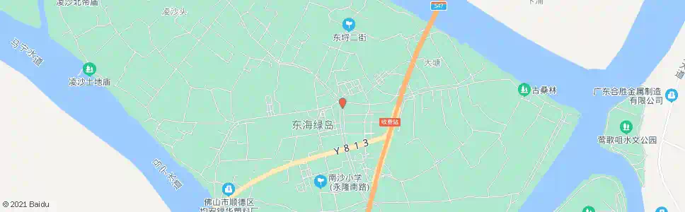 佛山康乐园_公交站地图_佛山公交_妙搜公交查询2025