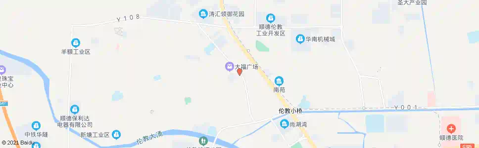 佛山伦教邮局_公交站地图_佛山公交_妙搜公交查询2025