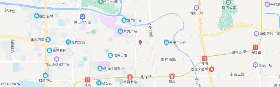 佛山佛平路口_公交站地图_佛山公交_妙搜公交查询2025