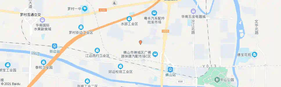 佛山星海大道绿村路口_公交站地图_佛山公交_妙搜公交查询2025