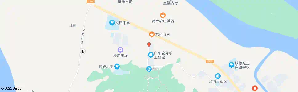 佛山爱得乐员工村_公交站地图_佛山公交_妙搜公交查询2025