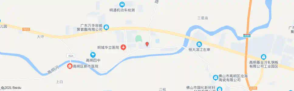 佛山明城镇_公交站地图_佛山公交_妙搜公交查询2025