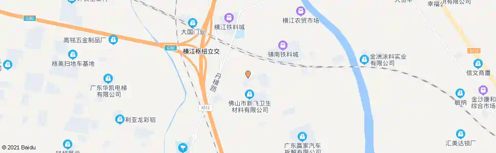 佛山家茂金属制品厂_公交站地图_佛山公交_妙搜公交查询2025