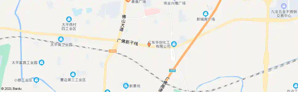 佛山钟边村_公交站地图_佛山公交_妙搜公交查询2025