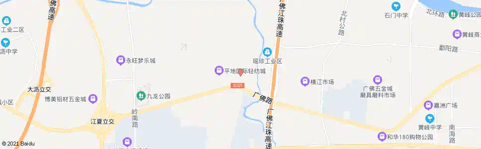 佛山盐步中队_公交站地图_佛山公交_妙搜公交查询2025