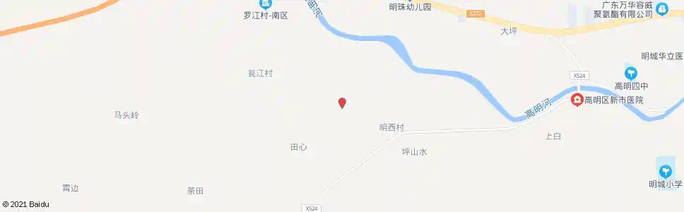 佛山多松坪_公交站地图_佛山公交_妙搜公交查询2025