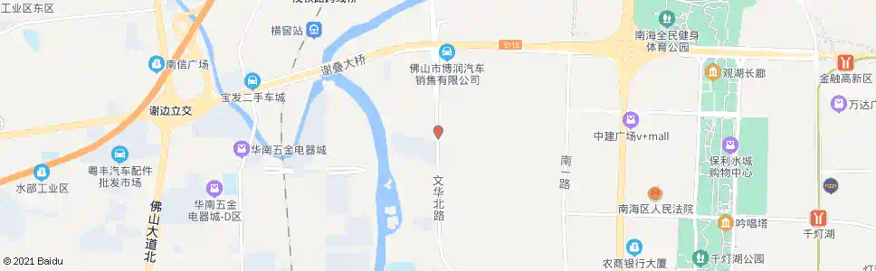 佛山星晖园_公交站地图_佛山公交_妙搜公交查询2025