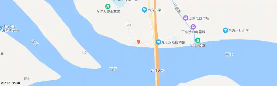 佛山九江战备码头_公交站地图_佛山公交_妙搜公交查询2025