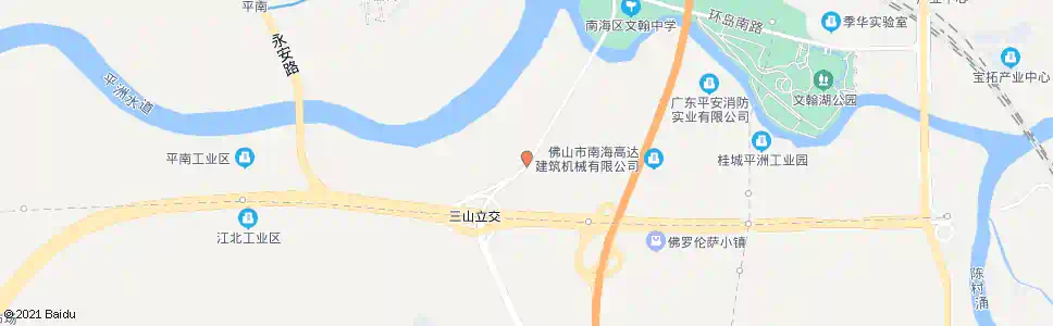 佛山胜利村_公交站地图_佛山公交_妙搜公交查询2025