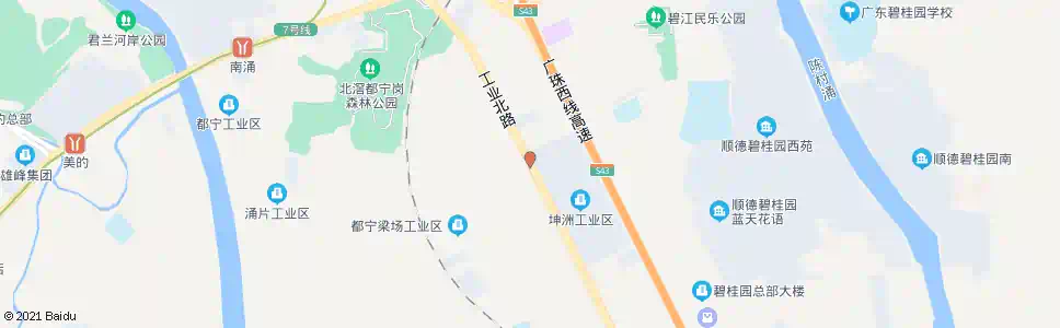 佛山坤洲都宁站_公交站地图_佛山公交_妙搜公交查询2025