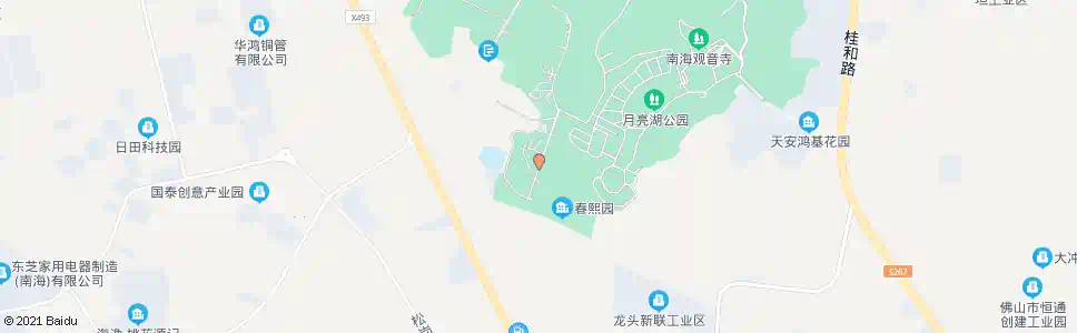 佛山汇江花园_公交站地图_佛山公交_妙搜公交查询2025