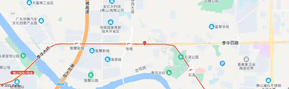 佛山海口站_公交站地图_佛山公交_妙搜公交查询2025