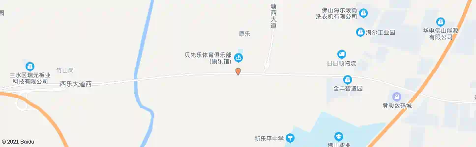 佛山岐头村_公交站地图_佛山公交_妙搜公交查询2025
