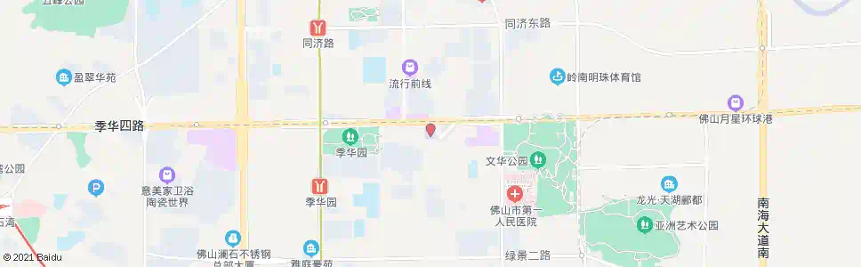 佛山东建世纪广场_公交站地图_佛山公交_妙搜公交查询2025