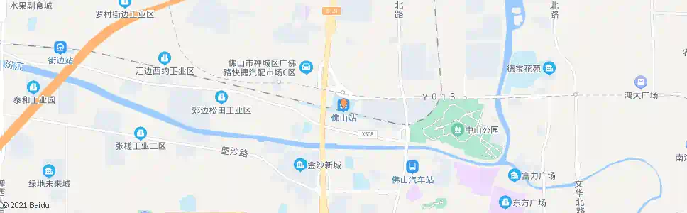 佛山新沙_公交站地图_佛山公交_妙搜公交查询2025