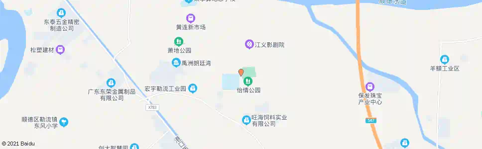佛山江义学校_公交站地图_佛山公交_妙搜公交查询2025