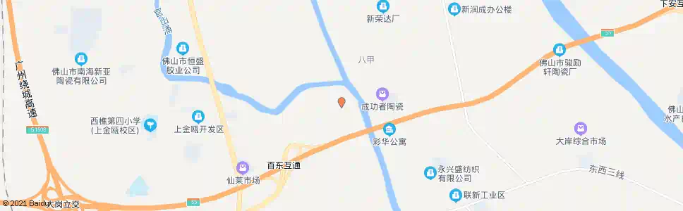 佛山渡滘村_公交站地图_佛山公交_妙搜公交查询2025