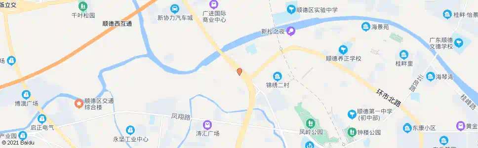 佛山新松站_公交站地图_佛山公交_妙搜公交查询2025