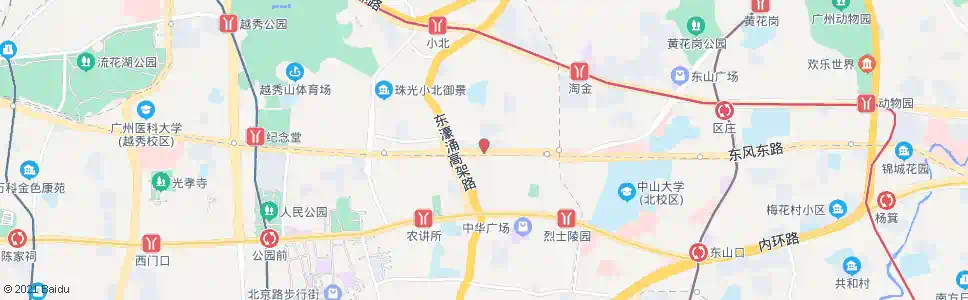 佛山越秀桥_公交站地图_佛山公交_妙搜公交查询2025