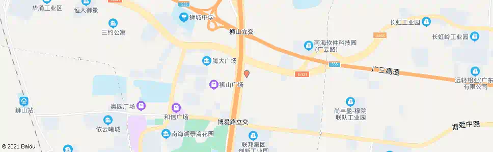 佛山穆院村_公交站地图_佛山公交_妙搜公交查询2025