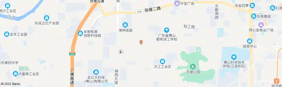 佛山工人疗养院_公交站地图_佛山公交_妙搜公交查询2025