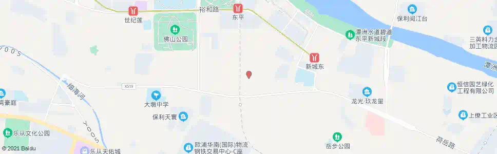 佛山小涌村委_公交站地图_佛山公交_妙搜公交查询2025