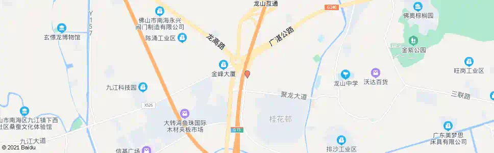 佛山龙山客运站(龙山候机楼)_公交站地图_佛山公交_妙搜公交查询2025