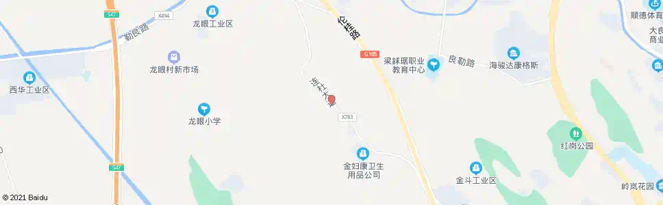 佛山杜村市场_公交站地图_佛山公交_妙搜公交查询2025