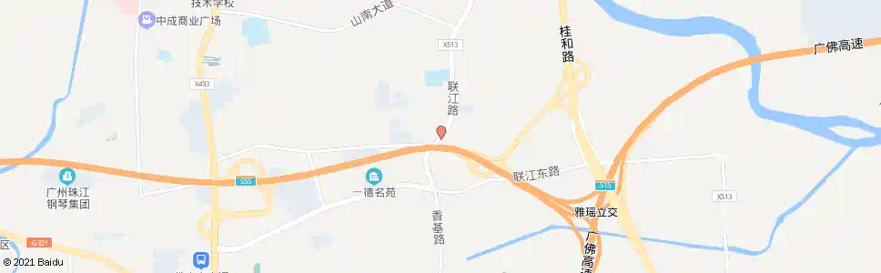佛山沥表市场_公交站地图_佛山公交_妙搜公交查询2025