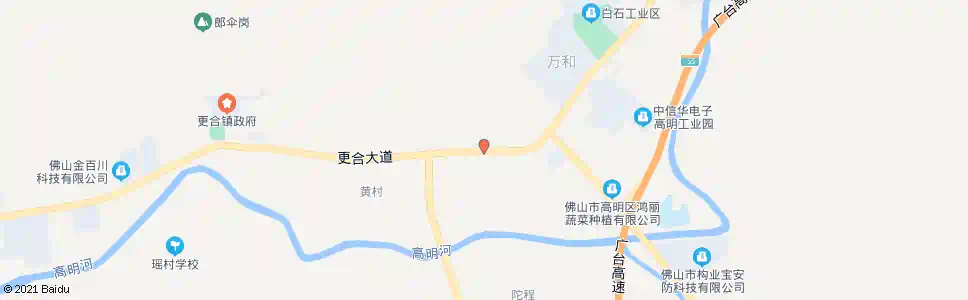 佛山更合中心医院_公交站地图_佛山公交_妙搜公交查询2025