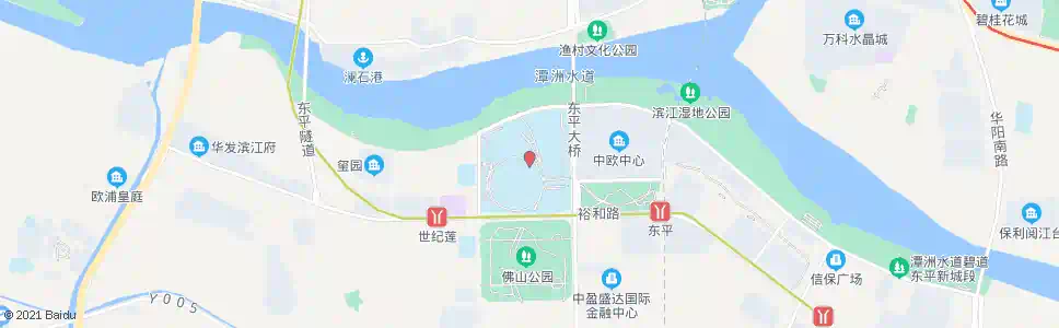 佛山世纪莲体育中心(北门)_公交站地图_佛山公交_妙搜公交查询2025