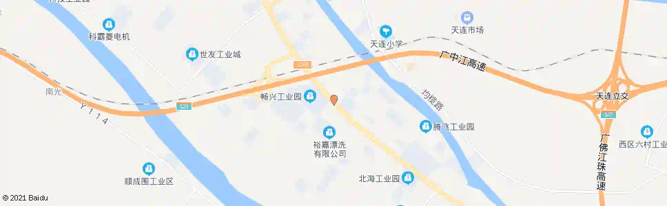 佛山畅兴路口_公交站地图_佛山公交_妙搜公交查询2025