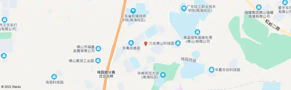 佛山狮山大学城路口(唐边)_公交站地图_佛山公交_妙搜公交查询2025