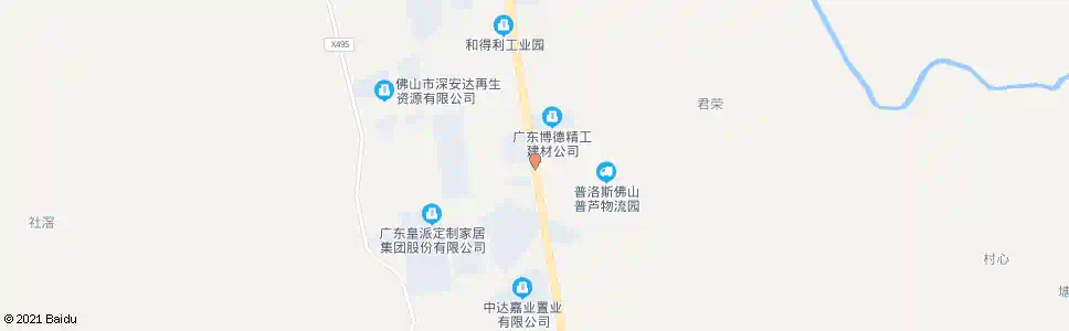 佛山博德_公交站地图_佛山公交_妙搜公交查询2025