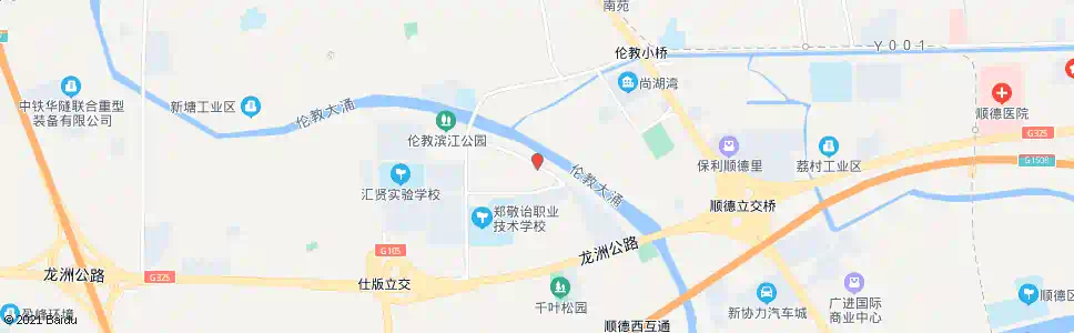 佛山滨江中路江成路口_公交站地图_佛山公交_妙搜公交查询2025