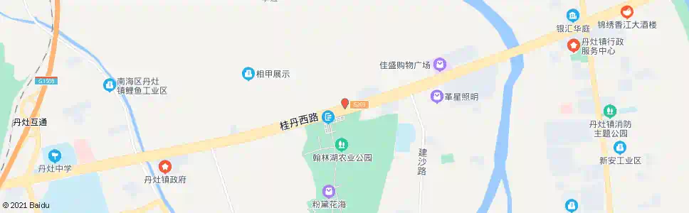佛山丹灶徐边村_公交站地图_佛山公交_妙搜公交查询2025