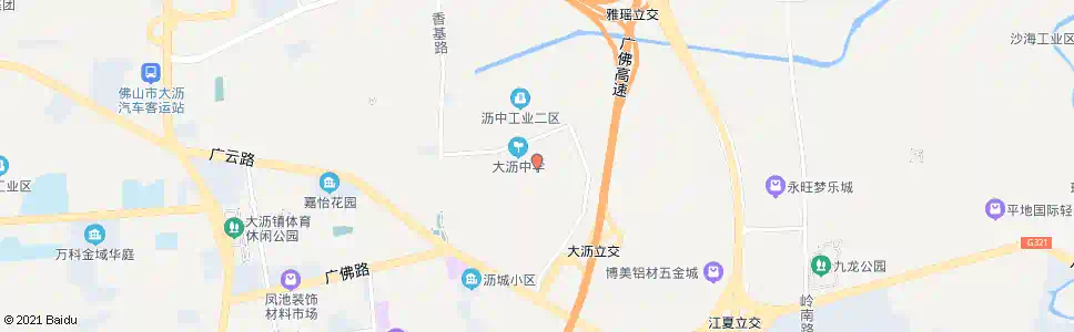 佛山祺兴花园总站_公交站地图_佛山公交_妙搜公交查询2025