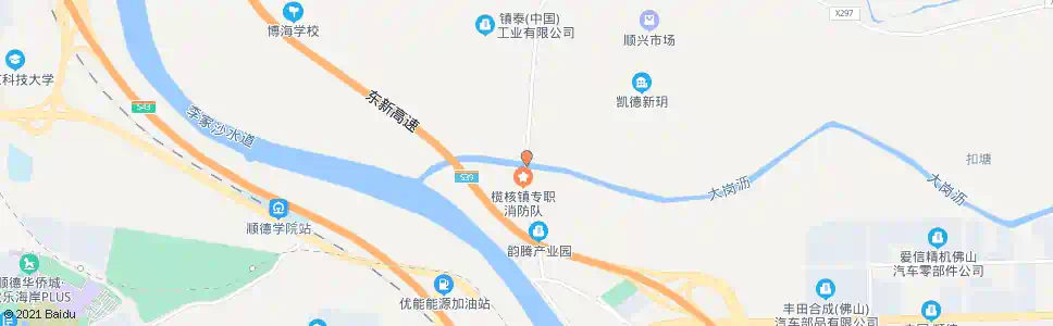佛山榄核公交总站_公交站地图_佛山公交_妙搜公交查询2025