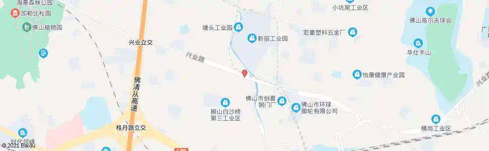 佛山兴业罗穆路口_公交站地图_佛山公交_妙搜公交查询2025