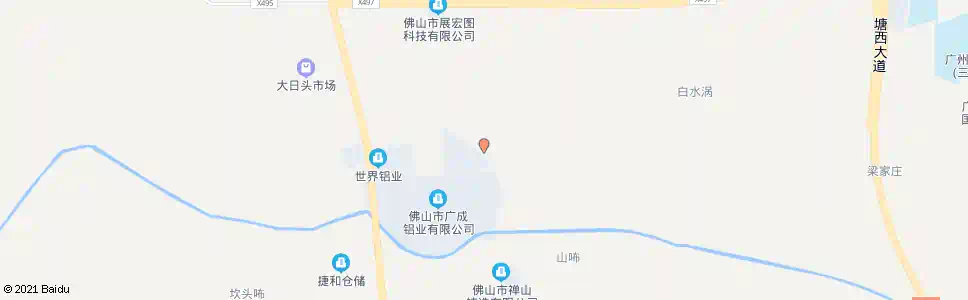 佛山院头路口_公交站地图_佛山公交_妙搜公交查询2025