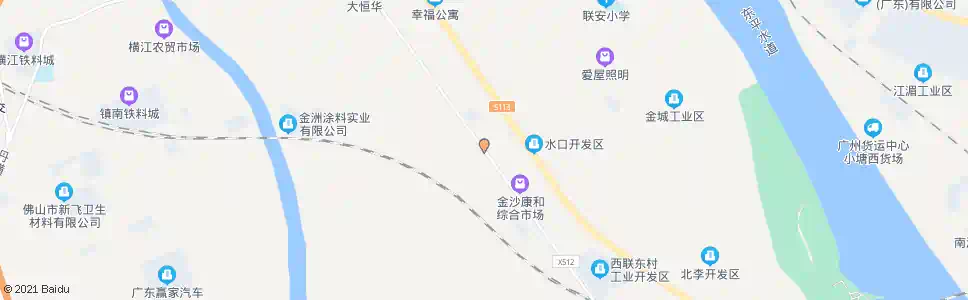 佛山东联村_公交站地图_佛山公交_妙搜公交查询2025