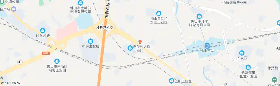 佛山白沙村委_公交站地图_佛山公交_妙搜公交查询2025
