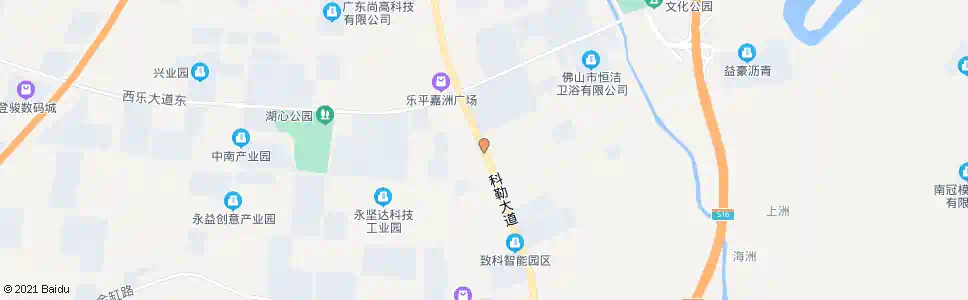 佛山乐平工业园_公交站地图_佛山公交_妙搜公交查询2025